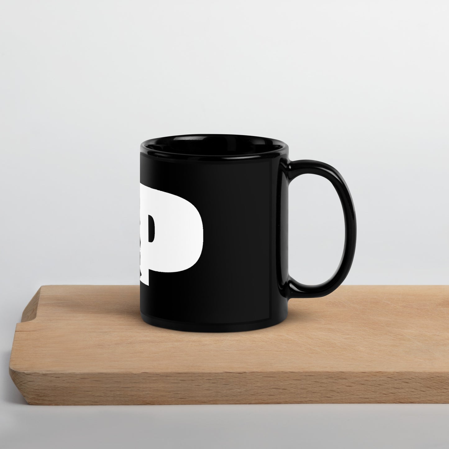 Black Glossy Mug