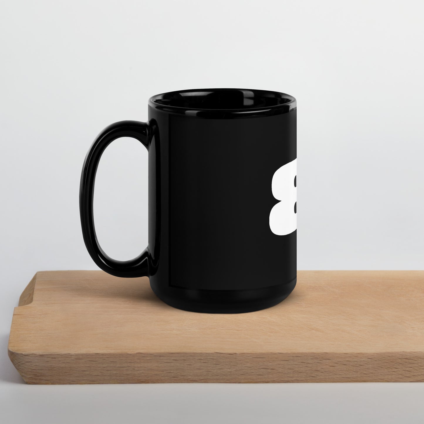 Black Glossy Mug