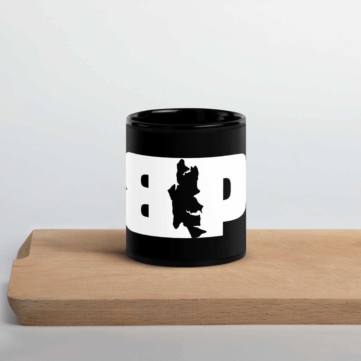 Black Glossy Mug