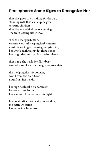 Persephone’s Testimony